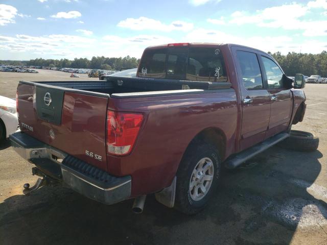 Photo 4 from auction – 2004 NISSAN TITAN XE with VIN 1N6AA07A24N511019