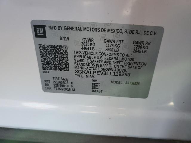 Photo 10 from auction – 2020 GMC TERRAIN SL with VIN 3GKALPEV3LL119293