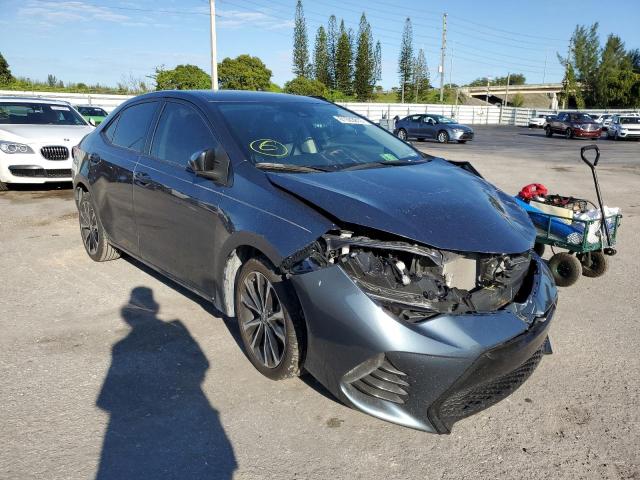 TOYOTA COROLLA L 2019 with VIN 5YFBURHE5KP893292 - Photo from auction
