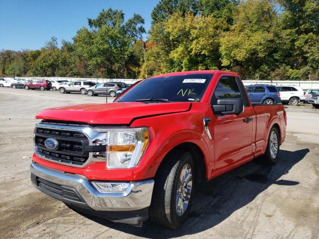 Photo 2 from auction – 2021 FORD F150 with VIN 1FTMF1C57MKE16134