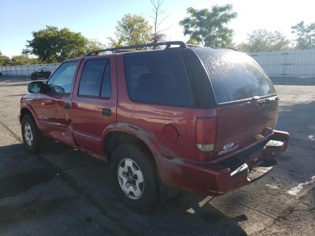 Photo 3 from auction – 2003 CHEVROLET BLAZER with VIN 1GNDT13X33K181232