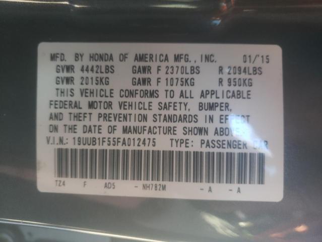 Photo 10 from auction – 2015 ACURA TLX TECH with VIN 19UUB1F55FA012475