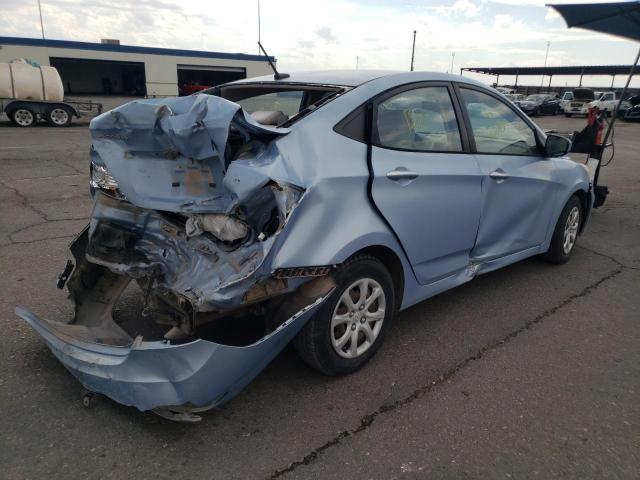 Photo 4 from auction – 2013 HYUNDAI ACCENT GLS with VIN KMHCT4AE6DU328930