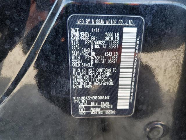 Photo 10 from auction – 2014 INFINITI QX80 with VIN JN8AZ2NE5E9066447