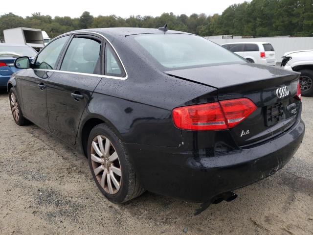 Photo 3 from auction – 2009 AUDI A4 PREMIUM with VIN WAUSF78K89N057078