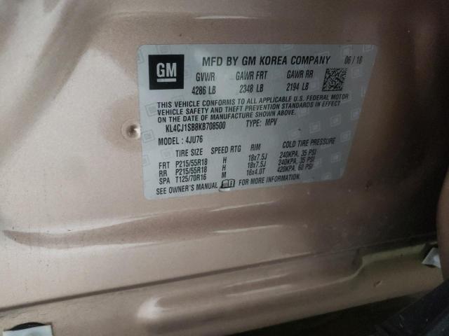 Photo 10 from auction – 2019 BUICK ENCORE SPO with VIN KL4CJ1SB8KB708500