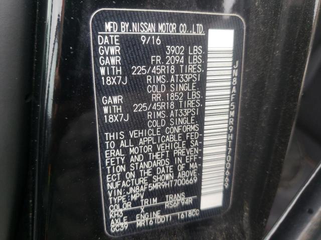 Photo 10 from auction – 2017 NISSAN JUKE S with VIN JN8AF5MR9HT700669