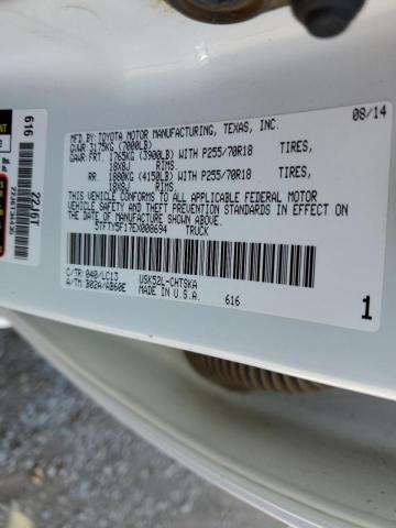 Photo 10 from auction – 2014 TOYOTA TUNDRA DOU with VIN 5TFTY5F17EX008694