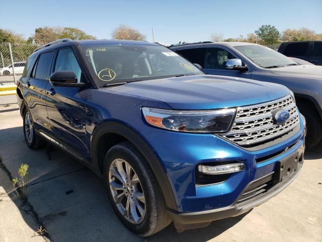 FORD EXPLORER L 2021 with VIN 1FMSK7FH7MGB51645 - Photo from auction