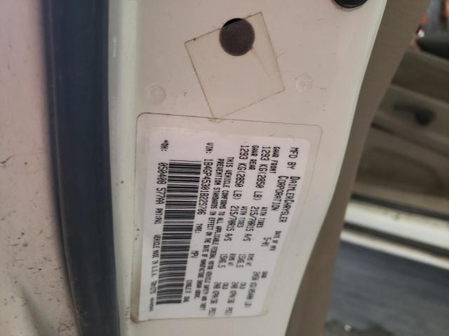 Photo 10 from auction – 2001 DODGE CARAVAN SP with VIN 1B4GP45301B229706