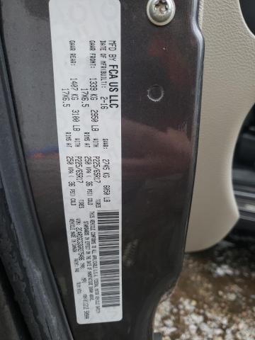 Photo 10 from auction – 2016 DODGE GRAND CARA with VIN 2C4RDGCG3GR275486