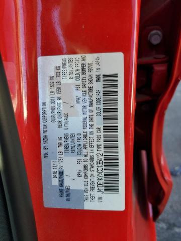 Photo 10 from auction – 2012 MAZDA MAZDA2 with VIN JM1DE1KYXC0136412