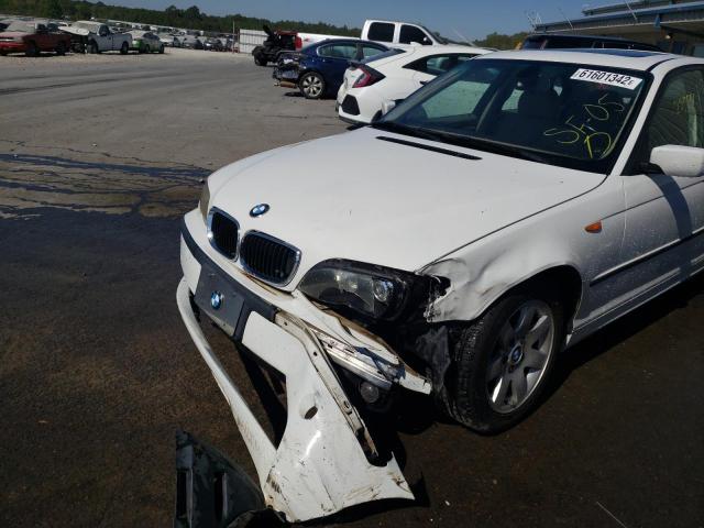Photo 9 from auction – 2005 BMW 325 I with VIN WBAET37475NJ85307