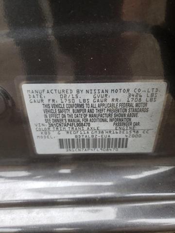 Photo 10 from auction – 2015 NISSAN VERSA S with VIN 3N1CN7AP4FL908470
