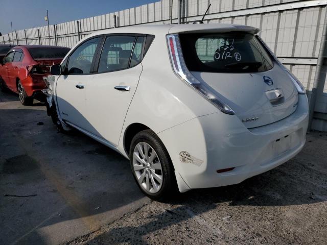 Photo 3 from auction – 2015 NISSAN LEAF S with VIN 1N4AZ0CP8FC318562