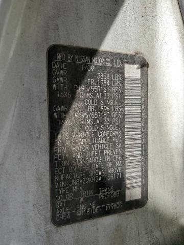 Photo 10 from auction – 2010 NISSAN CUBE BASE with VIN JN8AZ2KR2AT155171
