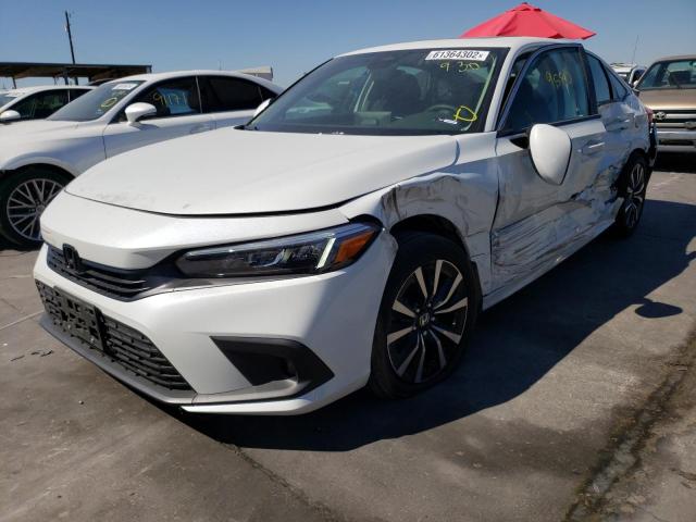 Photo 2 from auction – 2022 HONDA CIVIC EX with VIN 2HGFE1F7XNH313809