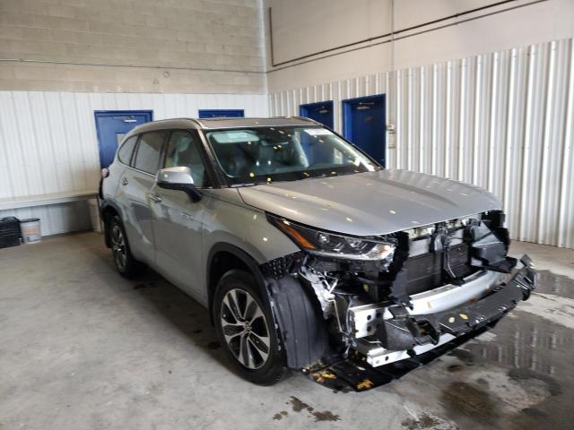 TOYOTA HIGHLANDER 2021 with VIN 5TDGBRCH2MS039464 - Photo from auction