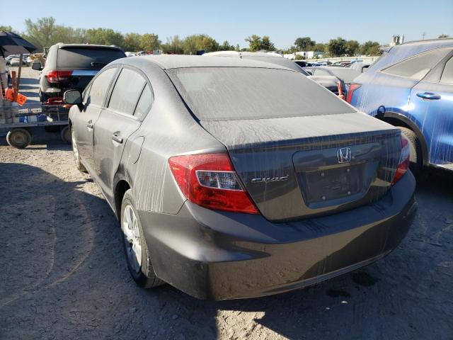 Photo 3 from auction – 2012 HONDA CIVIC LX with VIN 19XFB2F57CE084381