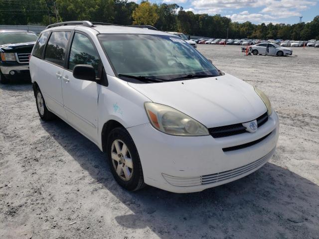 TOYOTA SIENNA LE 2004 with VIN 5TDZA23C84S157140 - Photo from auction