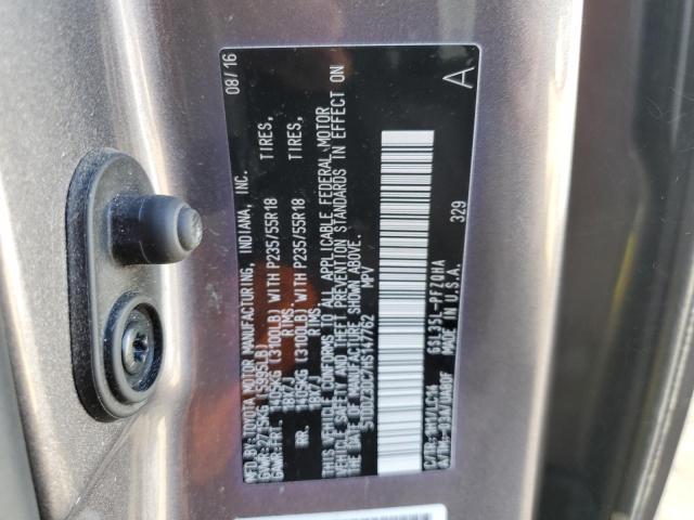 Photo 10 from auction – 2017 TOYOTA SIENNA XLE with VIN 5TDDZ3DC7HS147762