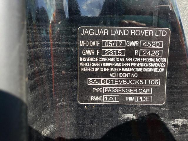 Photo 10 from auction – 2018 JAGUAR F-TYPE with VIN SAJDD1EV6JCK51106