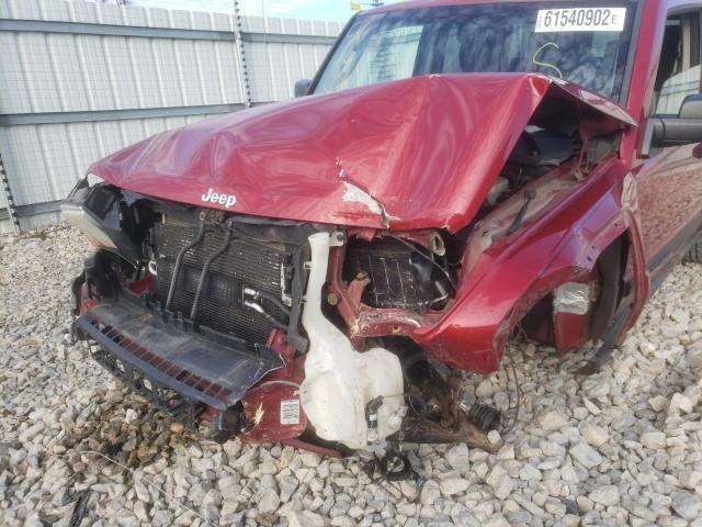 Photo 9 from auction – 2006 JEEP COMMANDER with VIN 1J8HG48K26C129675
