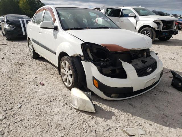 KIA RIO BASE 2007 with VIN KNADE123576231674 - Photo from auction