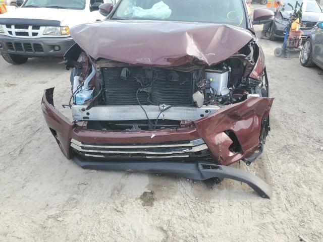 Photo 9 from auction – 2018 TOYOTA HIGHLANDER with VIN 5TDDZRFH3JS807717