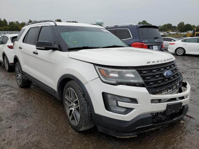 FORD EXPLORER S 2017 with VIN 1FM5K8GT7HGA00235 - Photo from auction