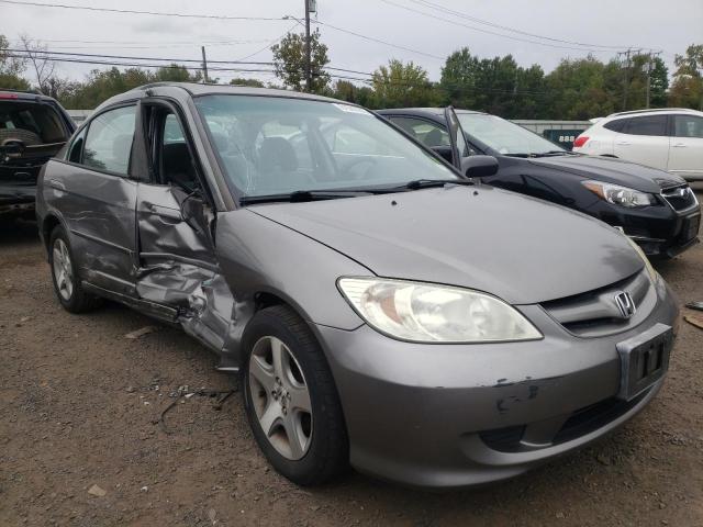 HONDA CIVIC EX 2005 with VIN 2HGES26775H567746 - Photo from auction