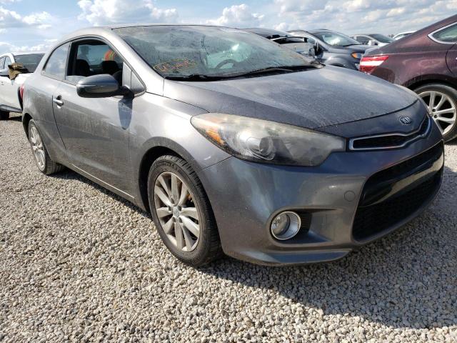 KIA FORTE EX 2015 with VIN KNAFX6A89F5265392 - Photo from auction