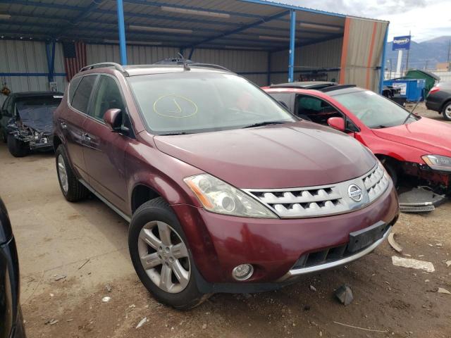 NISSAN MURANO SL 2006 with VIN JN8AZ08T16W427397 - Photo from auction
