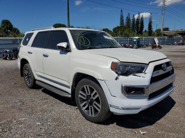 TOYOTA 4RUNNER SR 2016 with VIN JTEZU5JR9G5127571 - Photo from auction