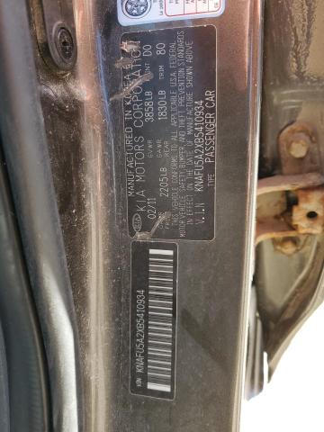 Photo 10 from auction – 2011 KIA FORTE EX with VIN KNAFU5A2XB5410934