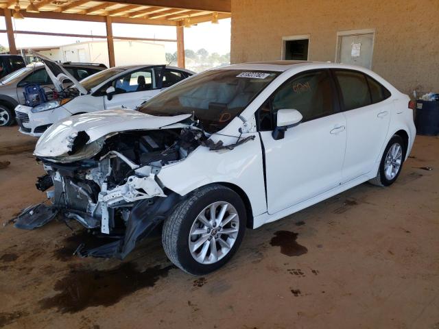 Photo 2 from auction – 2021 TOYOTA COROLLA LE with VIN JTDHPMAE2MJ131785