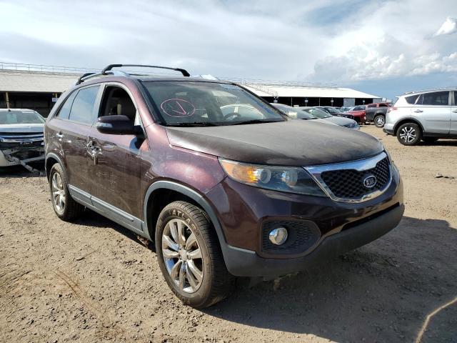 KIA SORENTO EX 2011 with VIN 5XYKU4A22BG154064 - Photo from auction