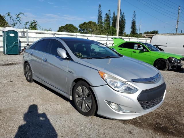 HYUNDAI SONATA HYB 2014 with VIN KMHEC4A48EA109910 - Photo from auction