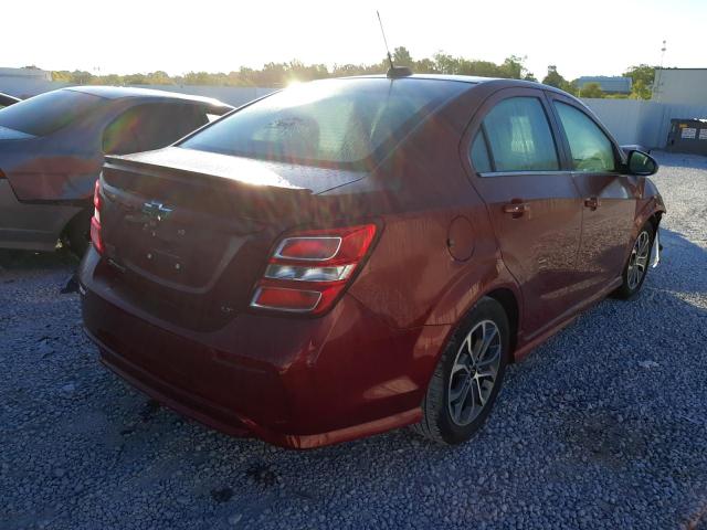 Photo 4 from auction – 2018 CHEVROLET SONIC LT with VIN 1G1JD5SH7J4131731