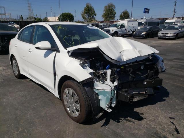 KIA RIO LX 2022 with VIN 3KPA24AD2NE444552 - Photo from auction