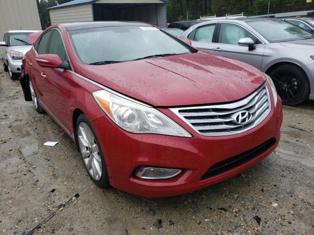 HYUNDAI AZERA 2012 with VIN KMHFH4JG6CA168984 - Photo from auction