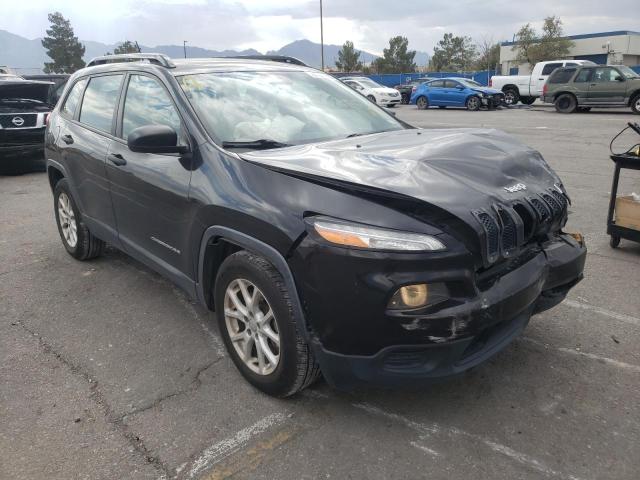 Photo 1 from auction – 2015 JEEP CHEROKEE S with VIN 1C4PJLAB3FW579794