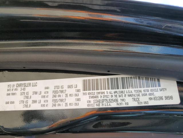 Photo 10 from auction – 2009 DODGE RAM 1500 with VIN 1D3HB16P79J525496