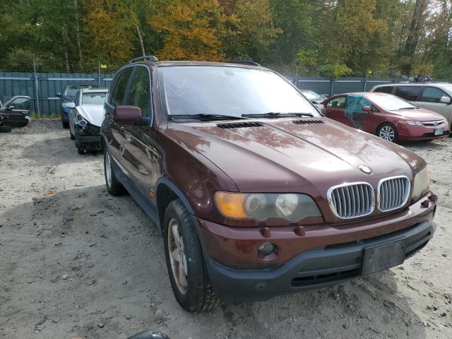 BMW X5 4.4I 2000 with VIN WBAFB3350YLH04089 - Photo from auction
