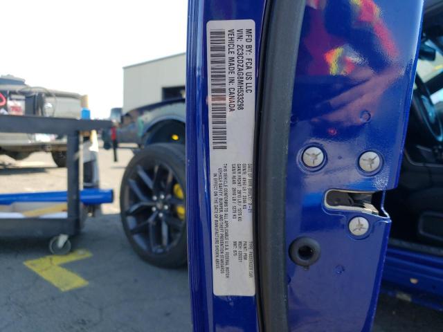Photo 10 from auction – 2021 DODGE CHALLENGER with VIN 2C3CDZAG8MH533298