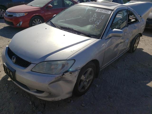 Photo 2 from auction – 2004 HONDA CIVIC EX with VIN 1HGEM21994L078267