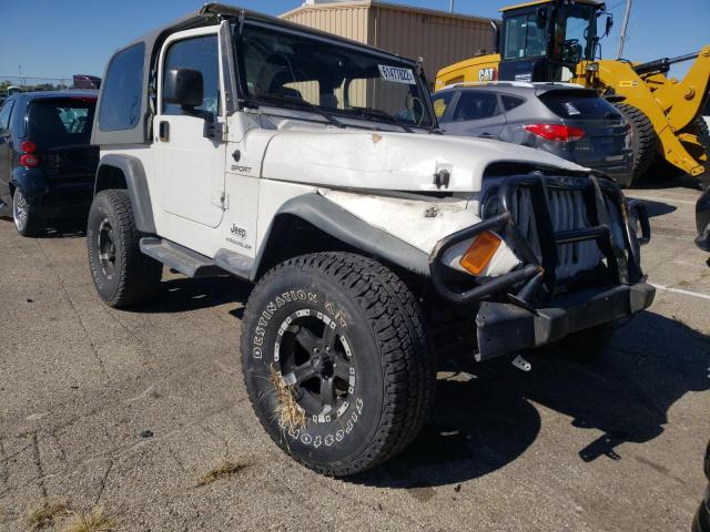 JEEP WRANGLER / 2003 with VIN 1J4FA49SX3P340992 - Photo from auction