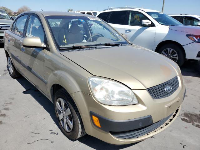 KIA RIO BASE 2008 with VIN KNADE123686354854 - Photo from auction