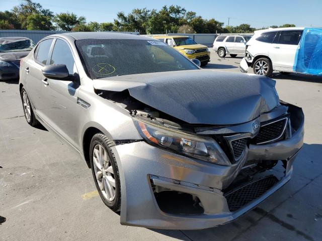 KIA OPTIMA LX 2015 with VIN 5XXGM4A75FG353766 - Photo from auction