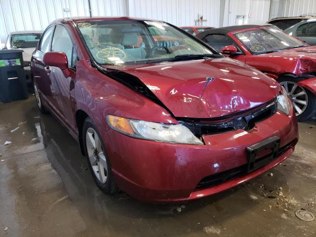 HONDA CIVIC EX 2006 with VIN 1HGFA16876L040336 - Photo from auction